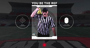 YOU BE THE REF